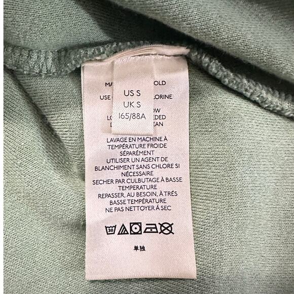 Free People Jordan Jacket Women's Small Green Oversized Front Button Pockets - Picture 7 of 13